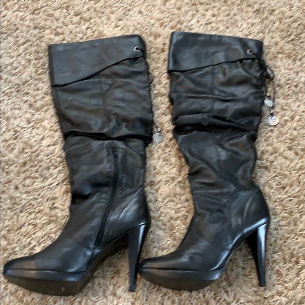 Jessica Simpson leather boots